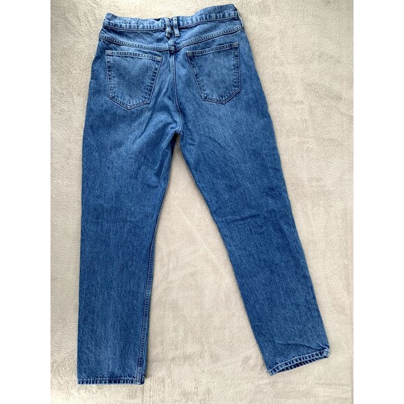 Frame High & Tight Straight Jeans Women’s 29 Blue High Rise Cotton Denim - Picture 2 of 13